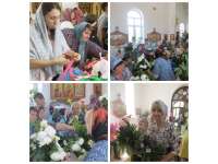 Адаптированная служба для семей, воспитывающих детей – инвалидов, приуроченная к церковному православному празднику  - Дню Святой Троицы