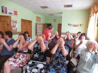  Мастер-класс по проведению зрительной гимнастики для жителей села Городище